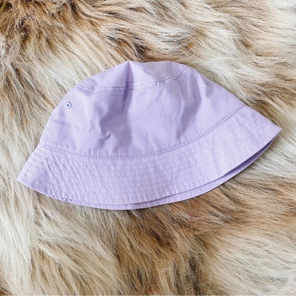H&M Accessories Hm Bright Light Purple Lilac Lavender Cotton Bucket
